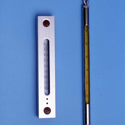 Termómetro de temperatura de carril