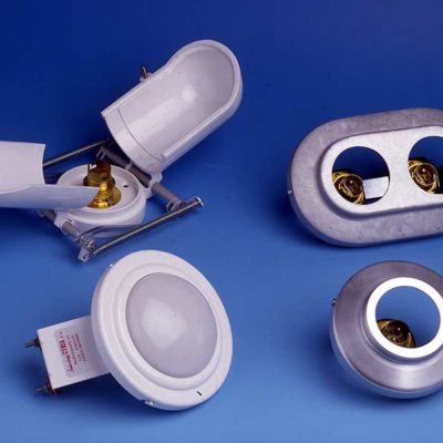 Plafones de techo y lámpara de cabina
