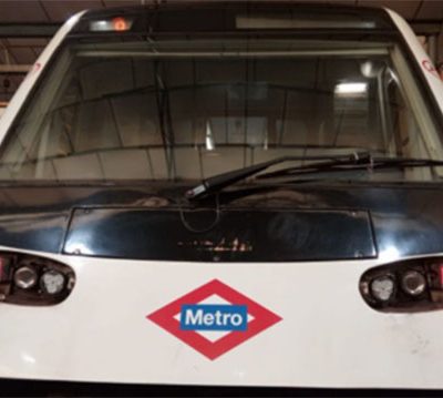 Nuevo faro para serie 80001ª del Metro de Madrid